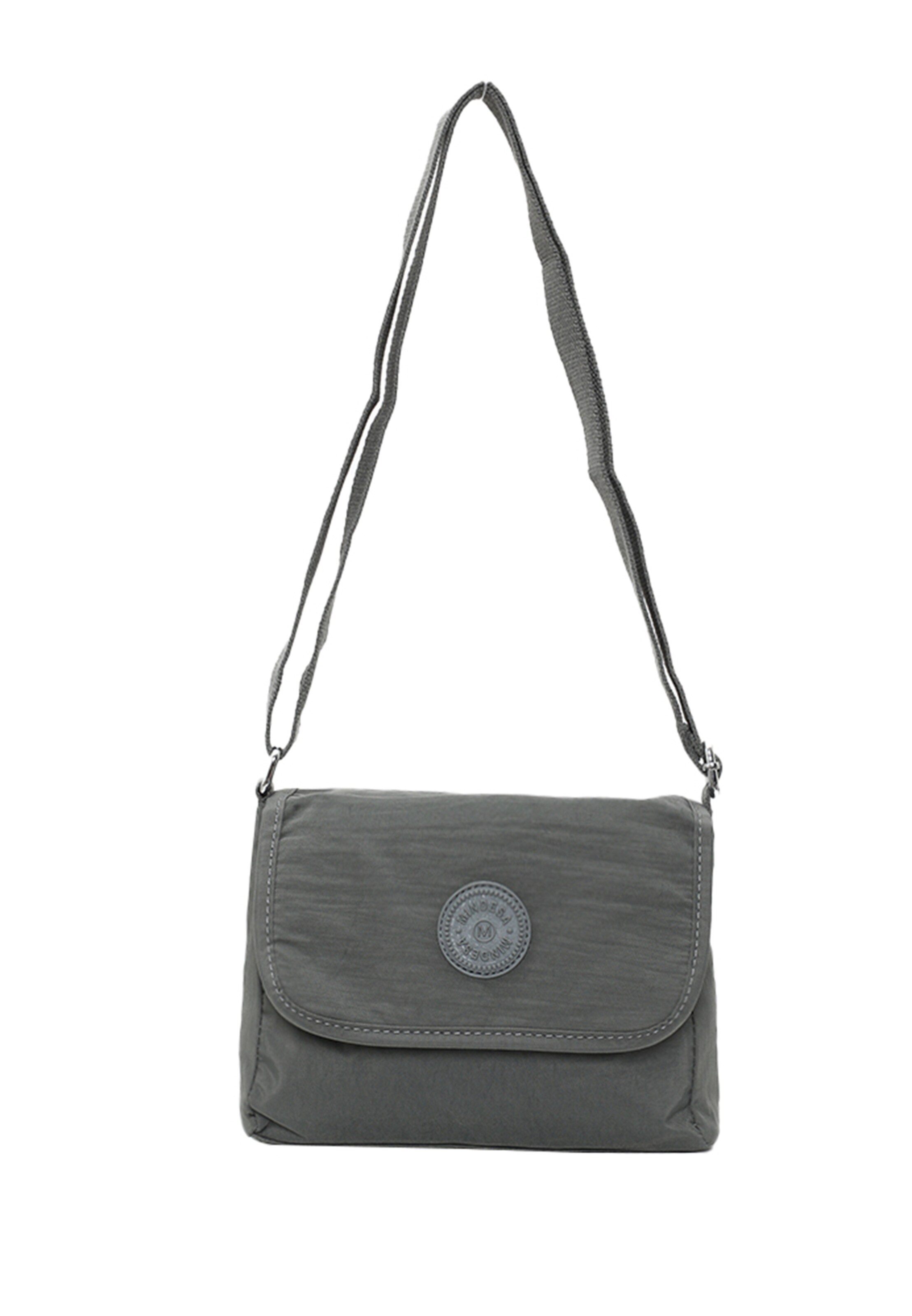 Mindesa - Mala de ombro em cinzento: frente