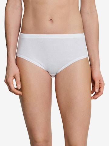 Culotte ' Hüftslip ' SCHIESSER en blanc : devant