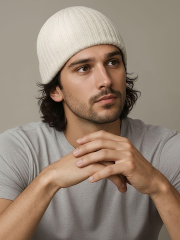 Neverless Beanie '2383' in Beige