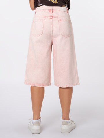 Sublevel Wide leg Jeans in Pink