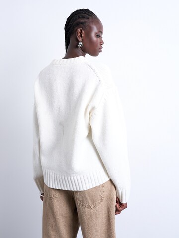 Pull-over 'SALLY' TOPSHOP en blanc