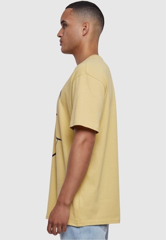 MT Upscale - Camiseta 'Disney 100 Winnie Pooh Face' en amarillo
