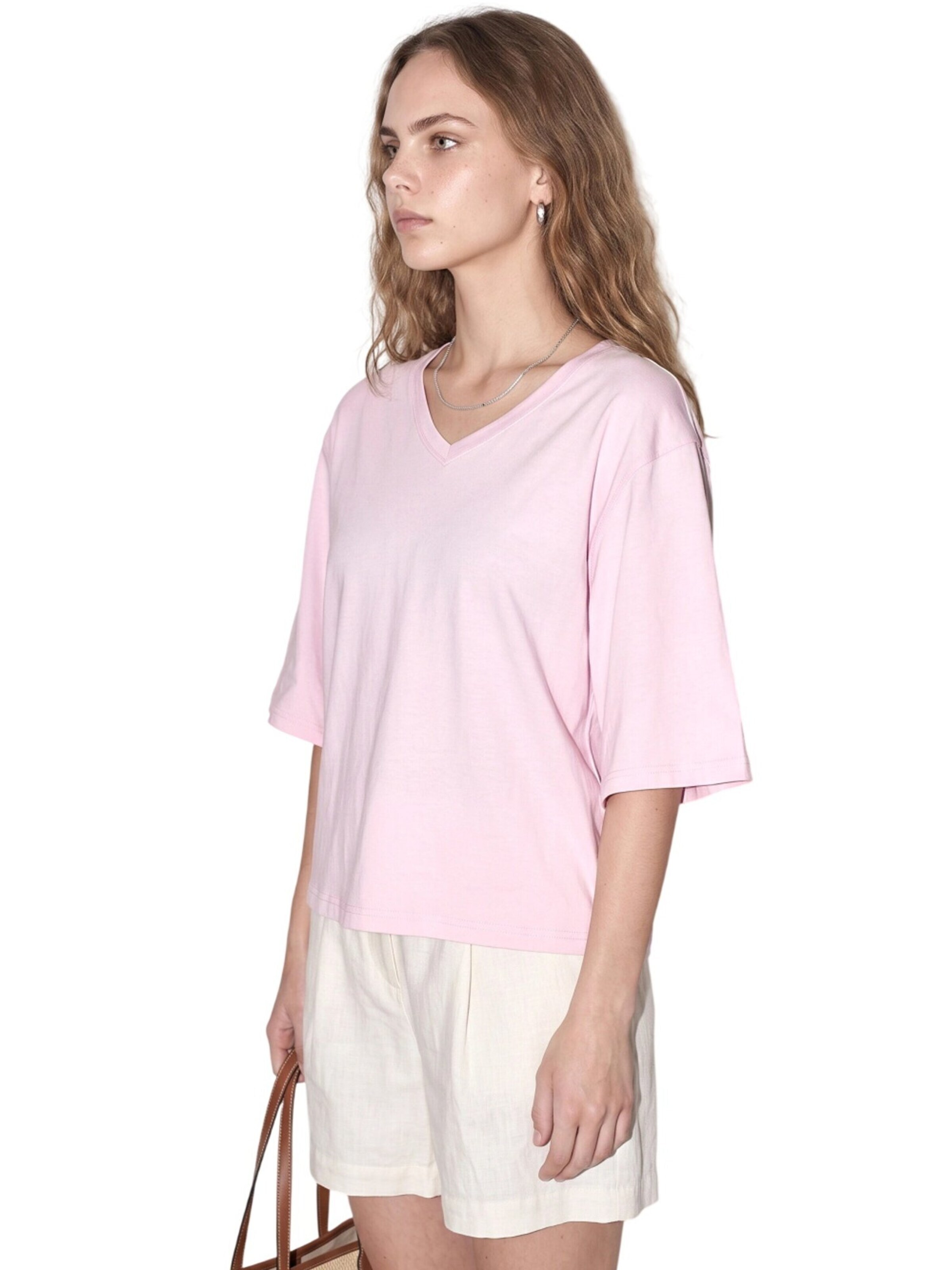 No Matter What Shirt in Roze