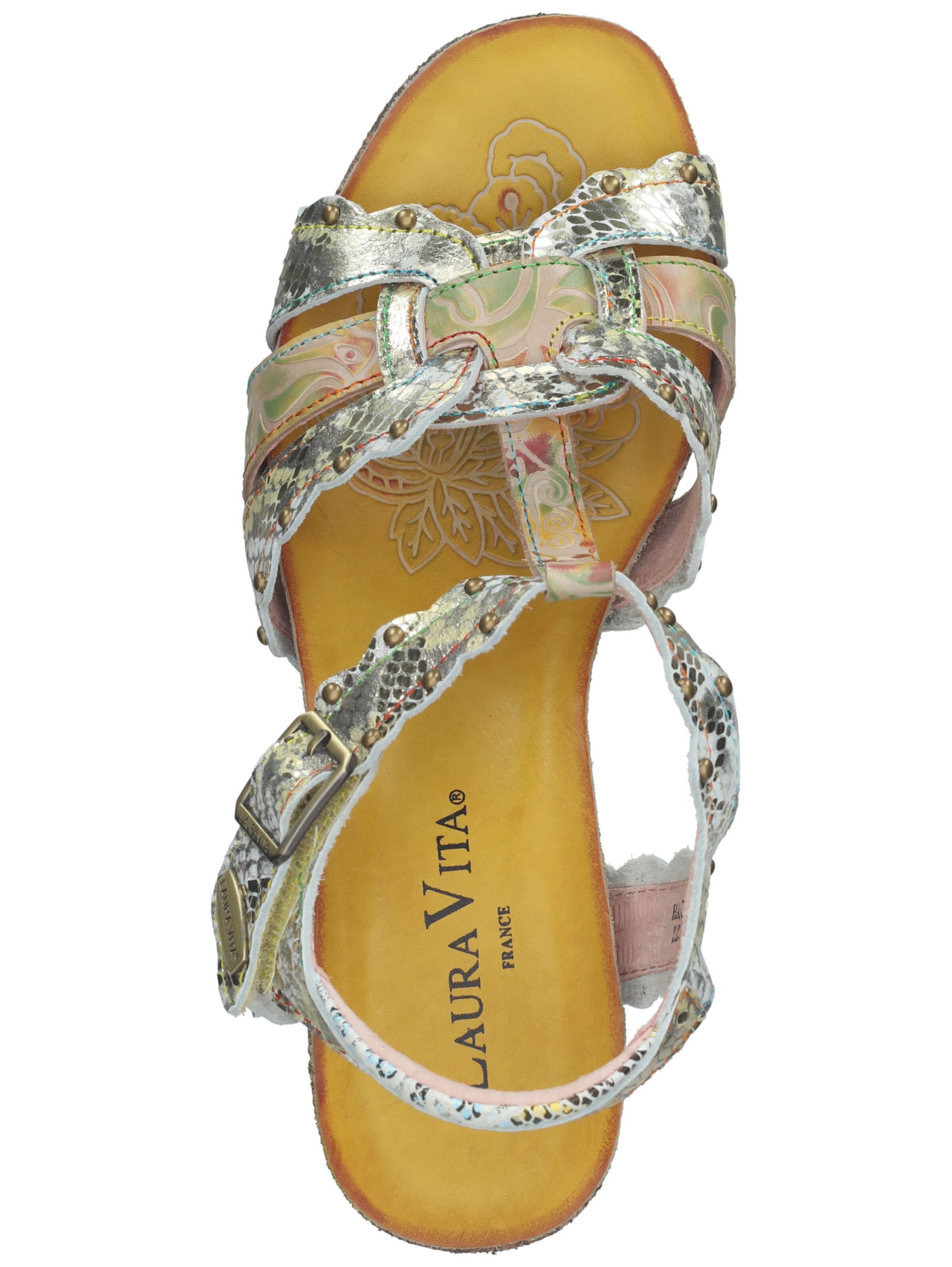 Sandales à lanières Laura Vita en mélange de couleurs