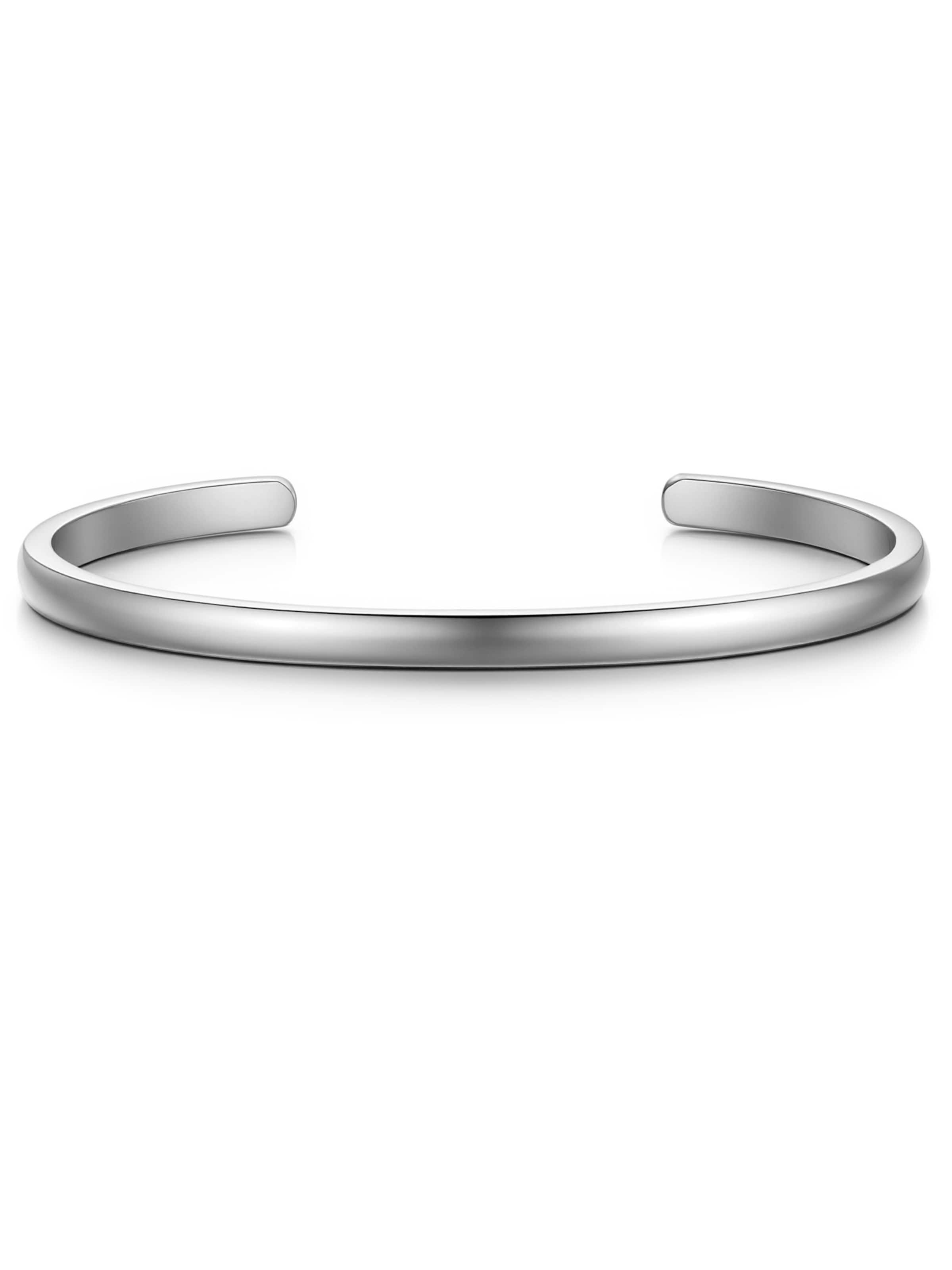 Glanzstücke München - Pulsera en plata: frente