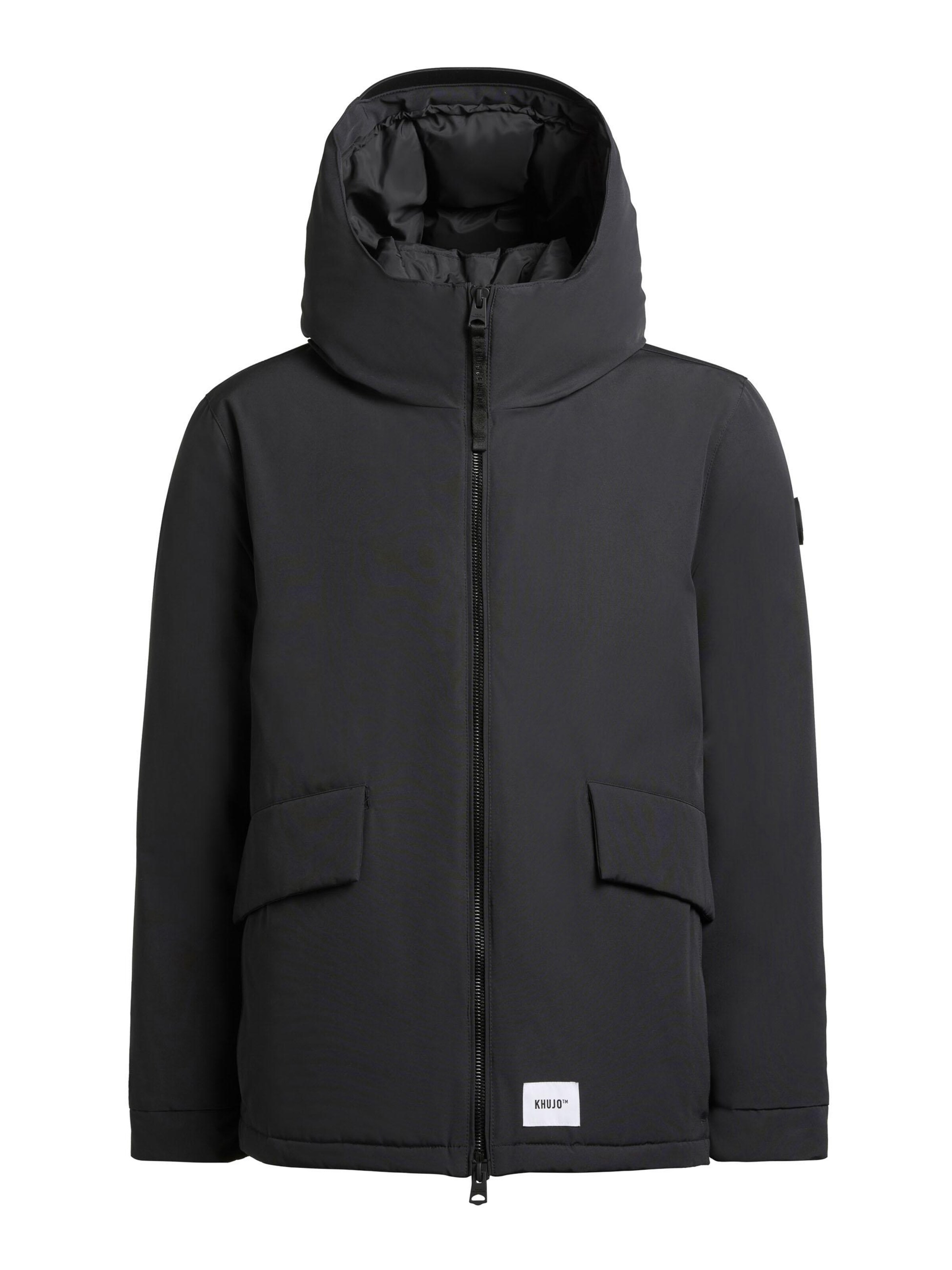 khujo Winterjas 'Oreg' in Blauw: voorkant