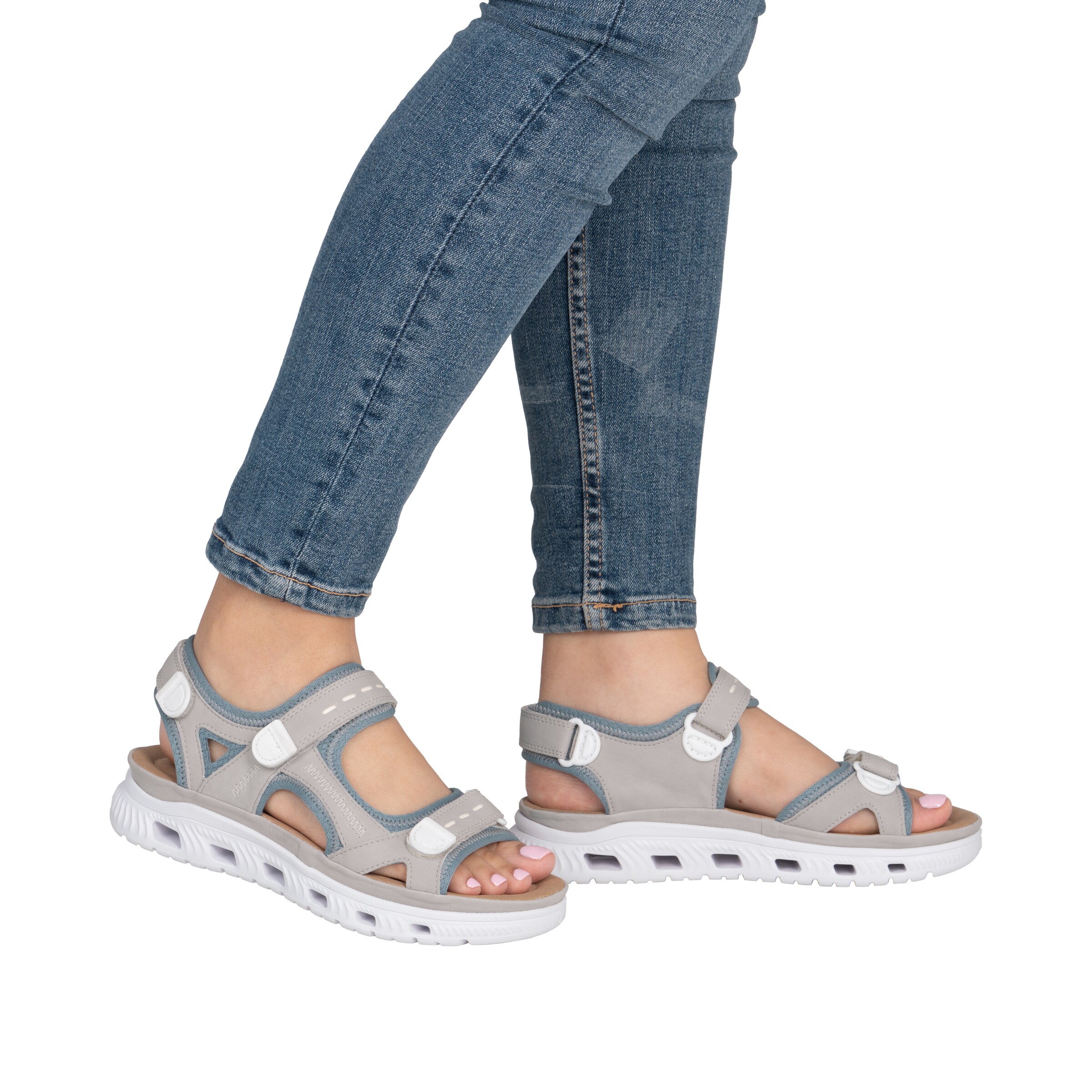 Sandales de randonnée Rieker Sport en gris