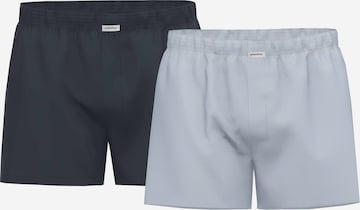 Boxers SEIDENSTICKER en bleu : devant