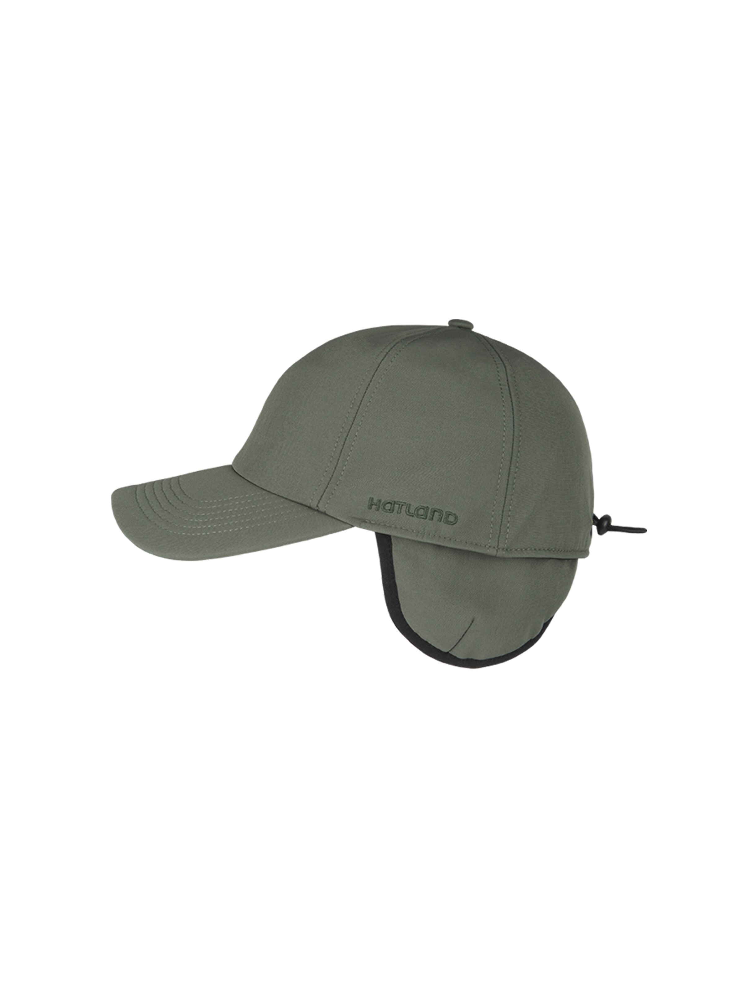Hatland Cap 'Branco' in Green: front