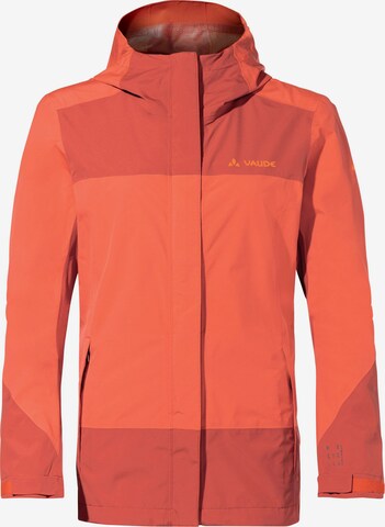 VAUDE Outdoorjacke 'Neyland' in Rot: predná strana