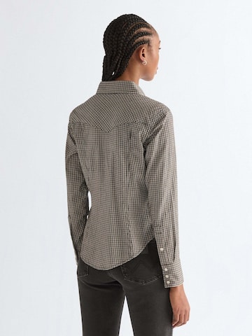 WRANGLER Bluse 'Western'‌‌‌‌‌‌‌‌‌ in Beige