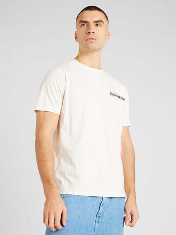 T-Shirt 'S-KOTCHO' NAPAPIJRI en blanc