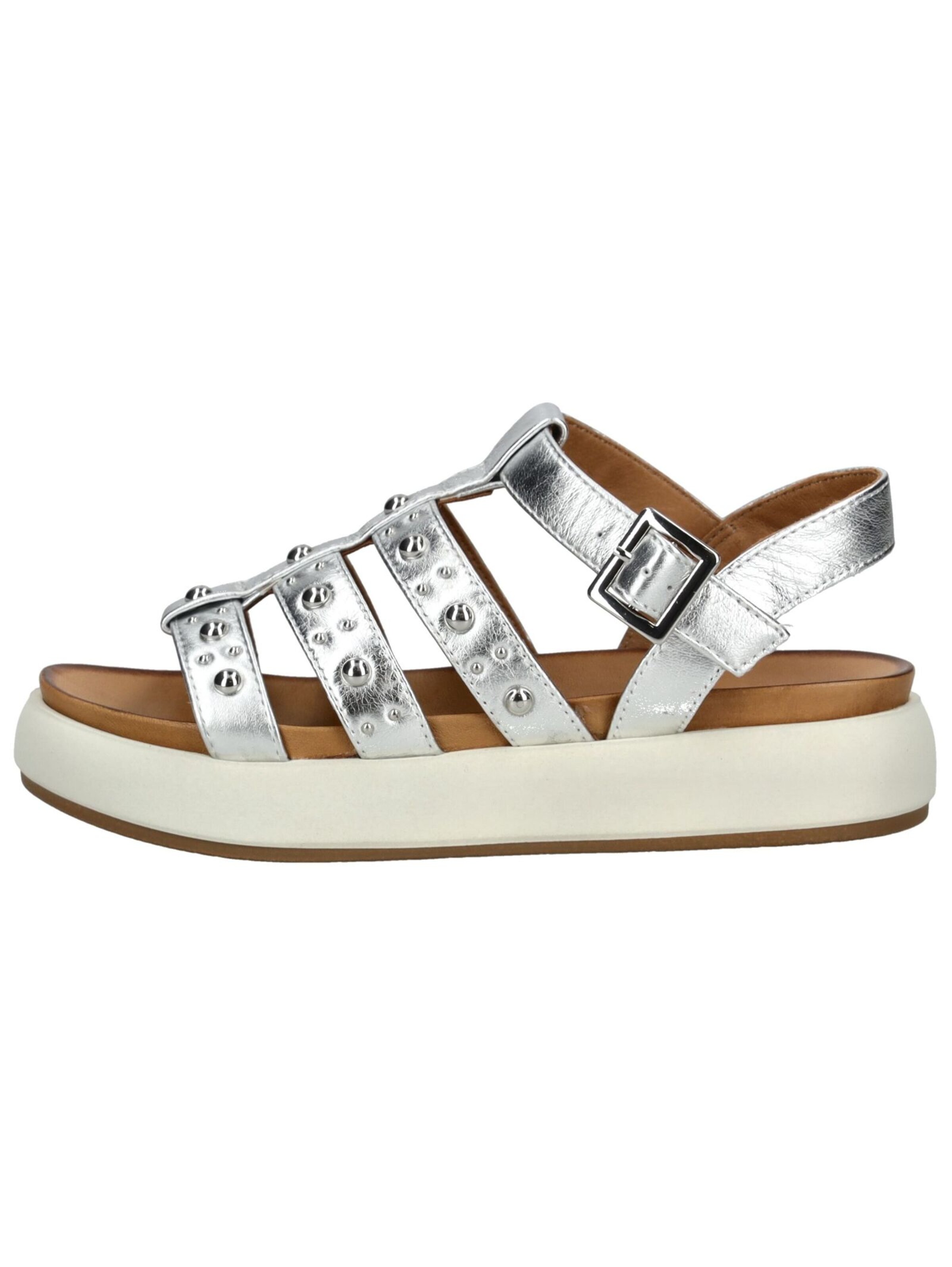 INUOVO Sandale in Silber