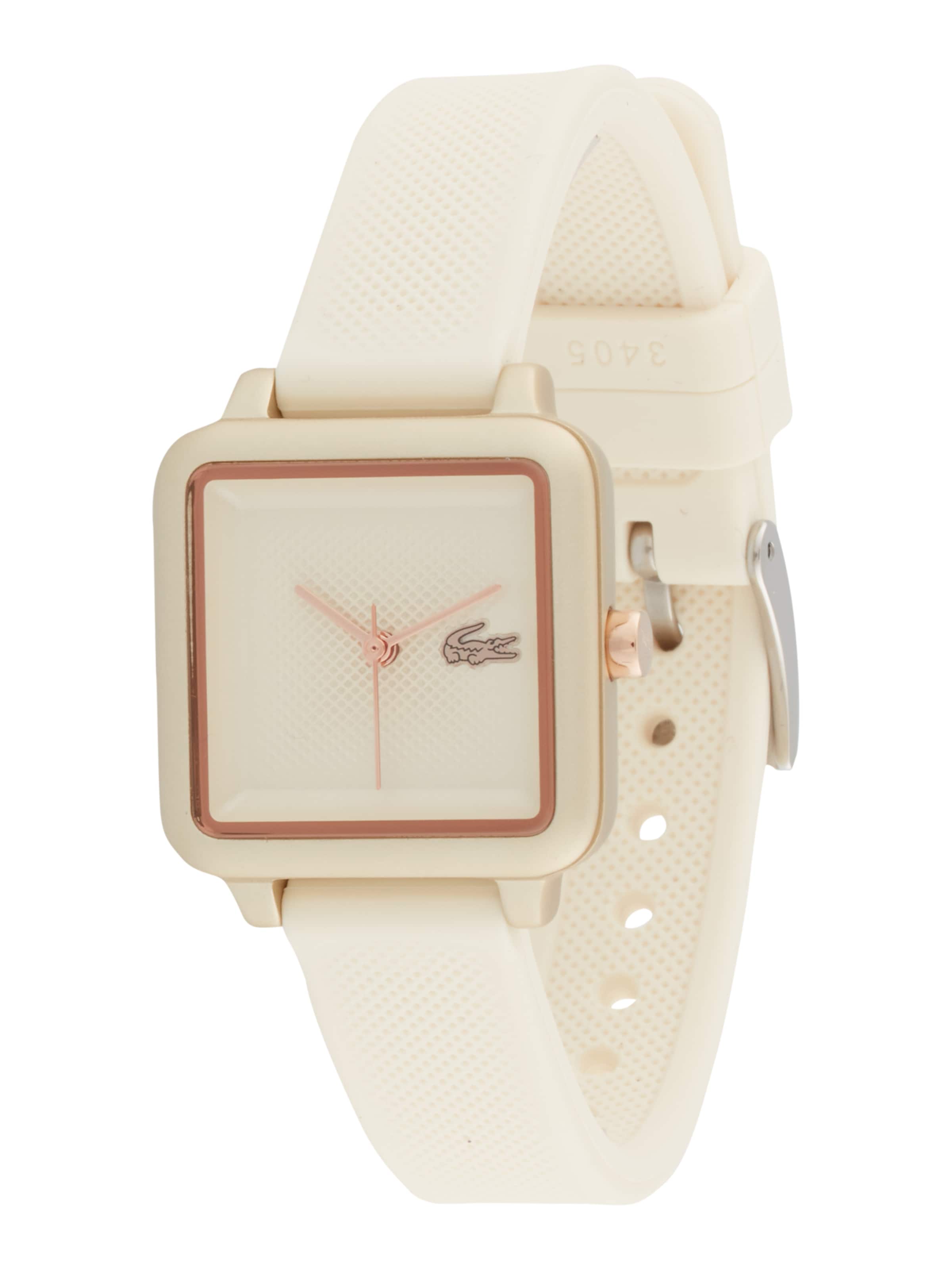 LACOSTE Analógové hodinky '12.12 FLOW' - Béžová: predná strana