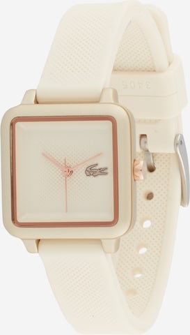 LACOSTE Analoginen kello '12.12 FLOW' värissä beige: etupuoli