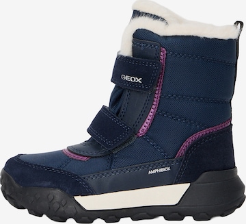 GEOX Snowboots 'Trekkyup' in Blau: Vorderseite