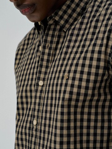 Salsa Jeans Regular fit Button Up Shirt 'Birmingham' in Green