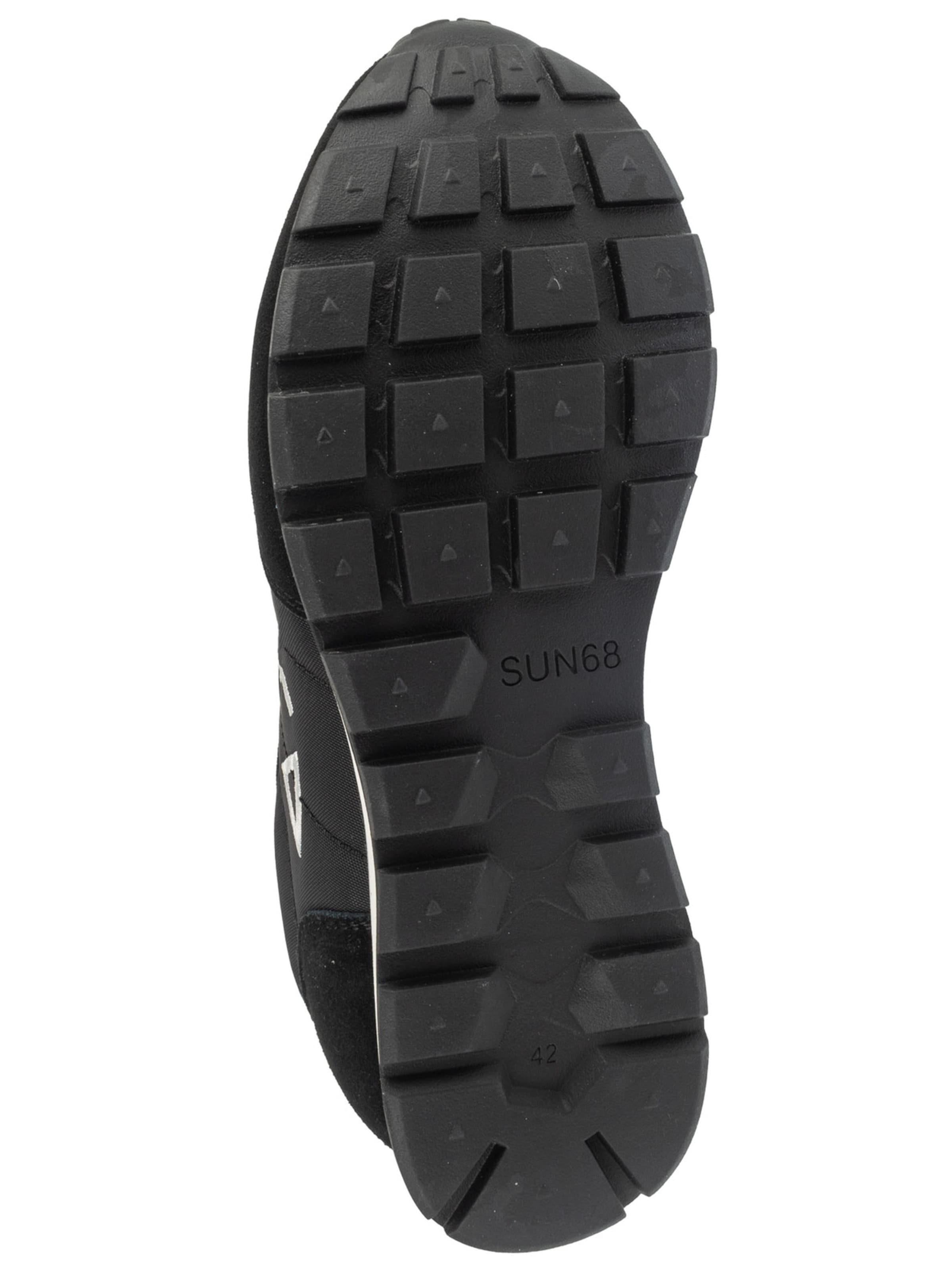 SUN68 Sneaker low 'Tom Solid'‌‌‌ in Schwarz