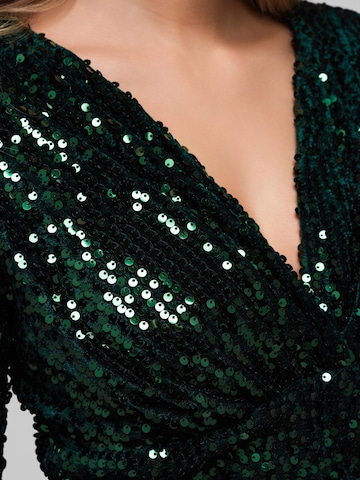 Ombre Evening dress in Green
