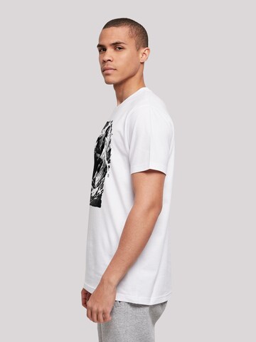 F4NT4STIC Shirt 'Basketball Splash Sport' in White