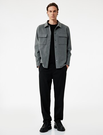 Koton Between-Season Jacket in Grey: front