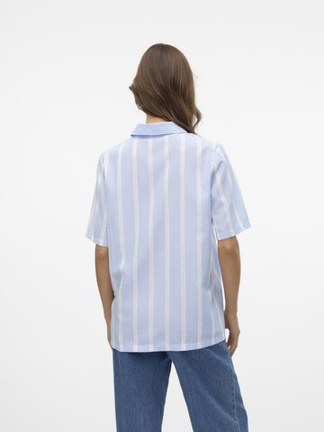 VERO MODA Bluse 'MY' i blå
