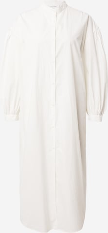 Robe-chemise AMERICAN VINTAGE en blanc : devant