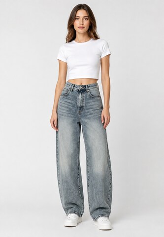 Elara Vat Jeans in Blauw