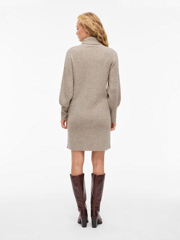 VILA Gebreide jurk 'ELLIE' in Beige