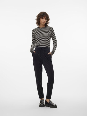 VERO MODA Tapered Trousers 'LEA' in Black