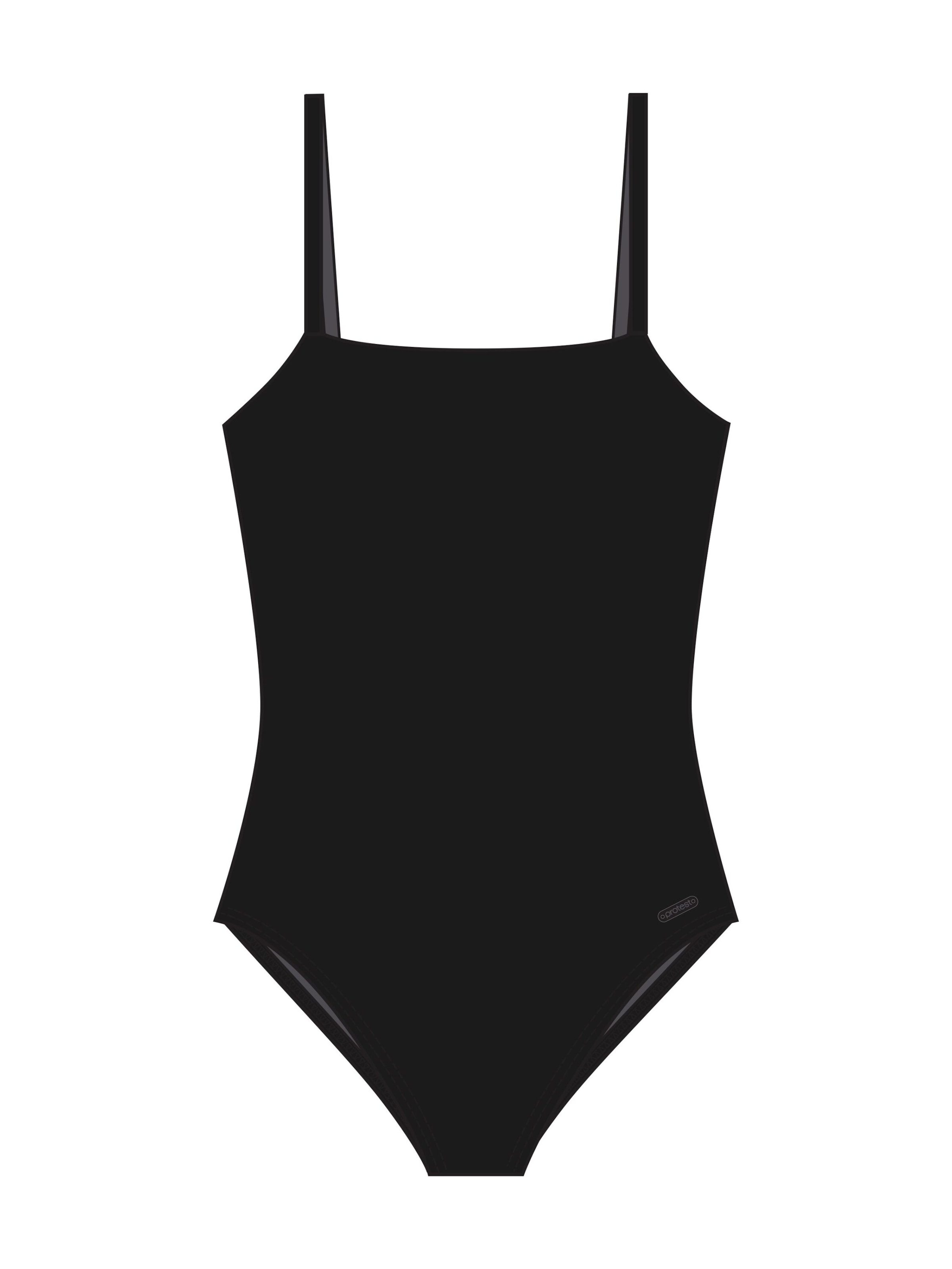 PROTEST Badeanzug 'PRTTime'‌‌‌‌ in schwarz, Produktansicht