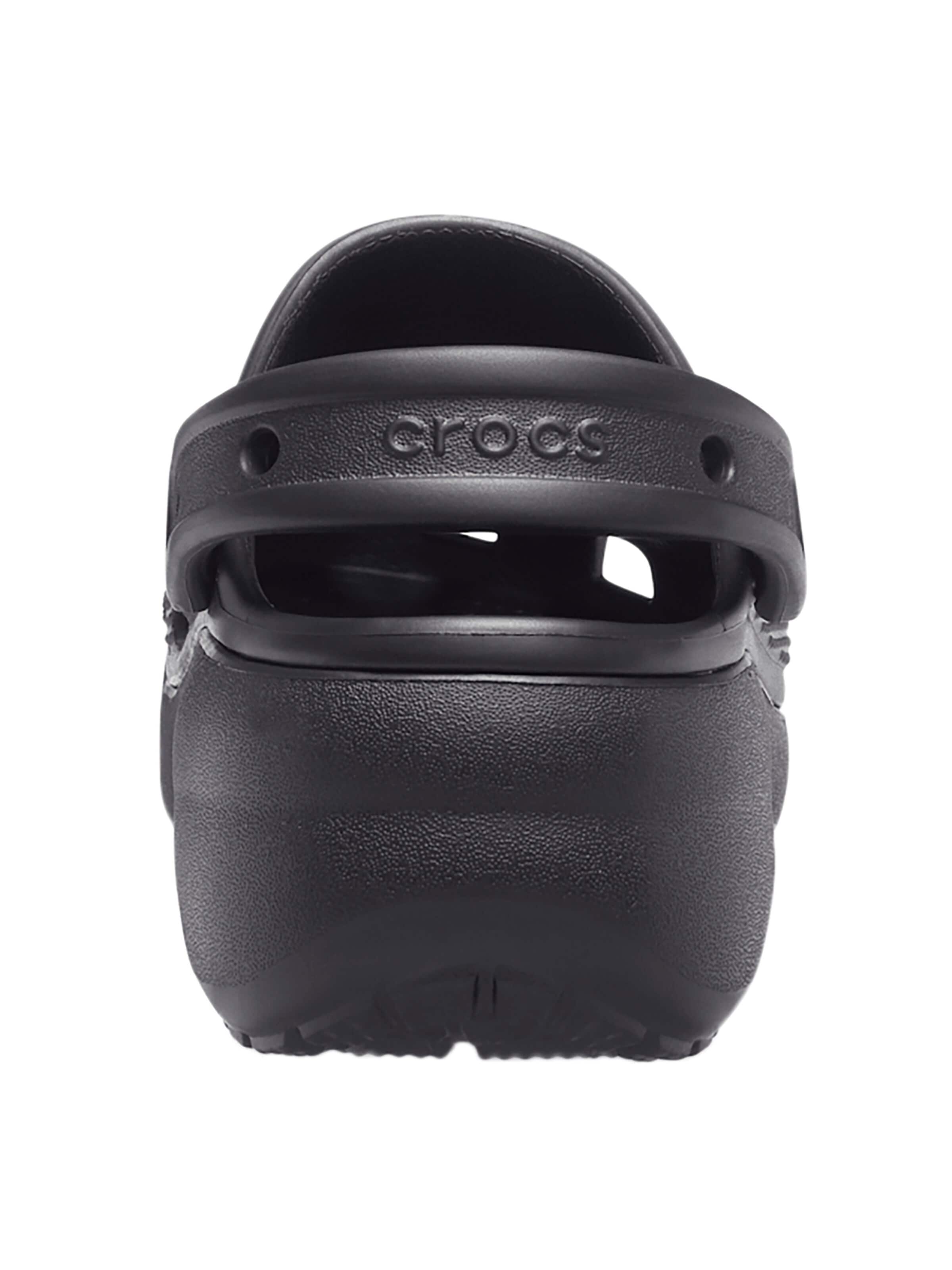 Crocs - Zuecos 'Sandalen zum Reinschlüpfen Classic Platform Clog' en negro