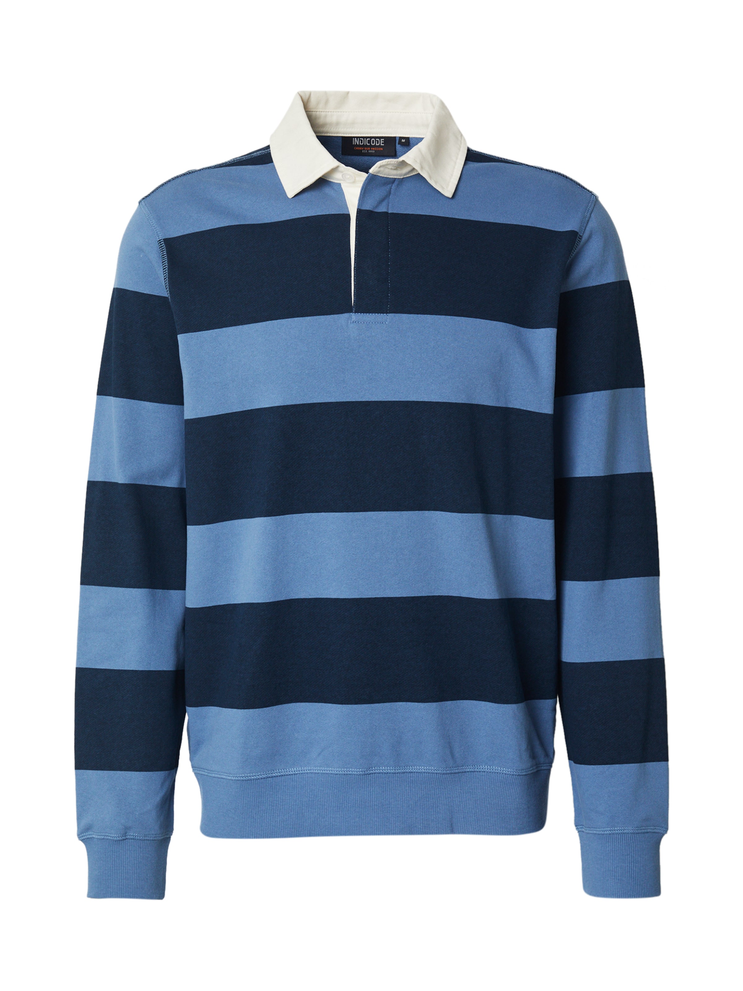 Sweat-shirt 'Disnar' INDICODE JEANS en bleu : devant