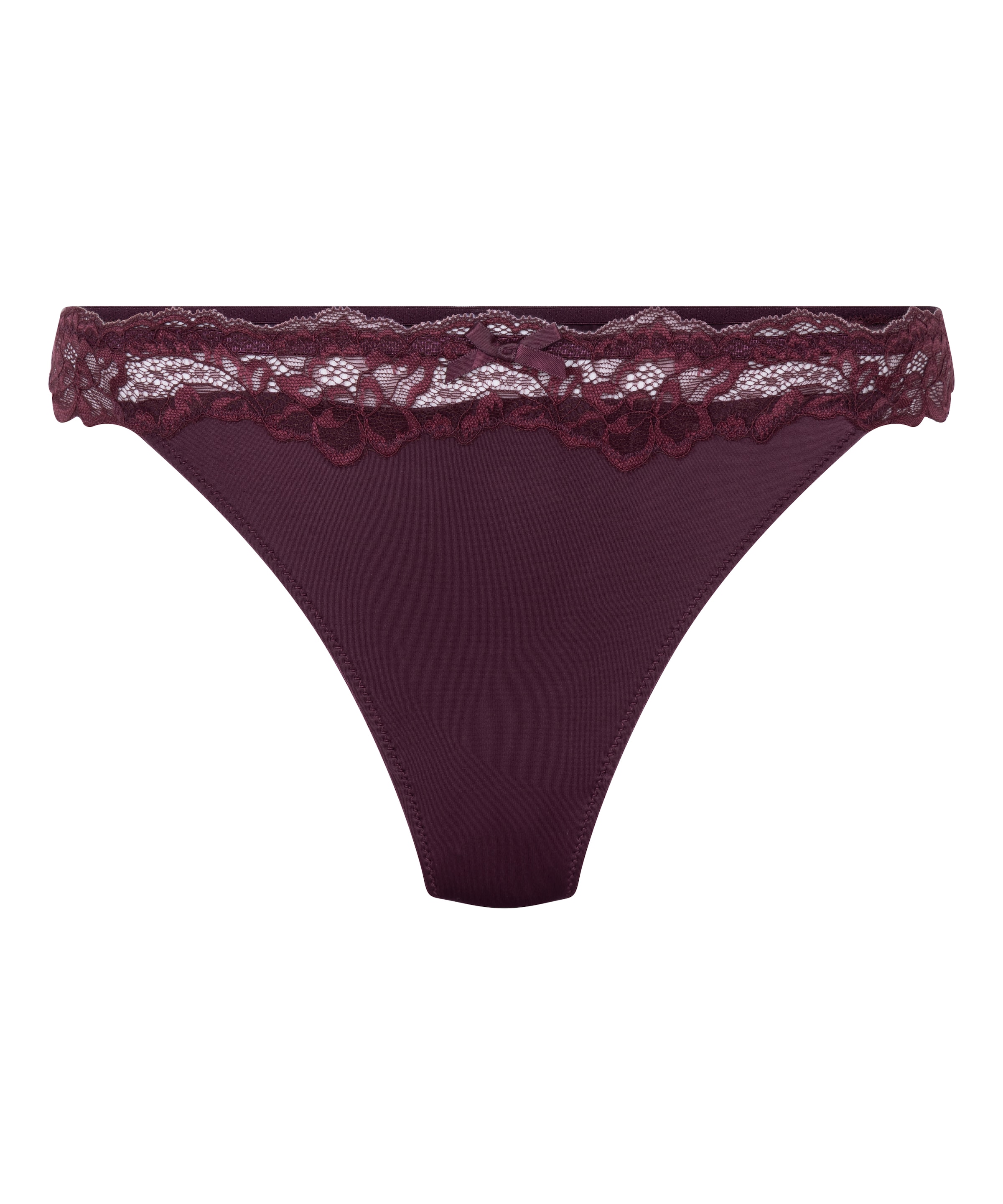 Hunkemöller String in Lila: voorkant