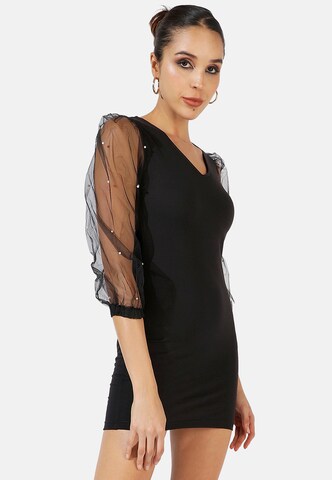 Robe de cocktail 'Aida' Campus Sutra en noir