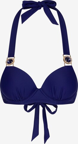 Moda Minx Bikinioverdel 'Amour Push Up' i blå: forside