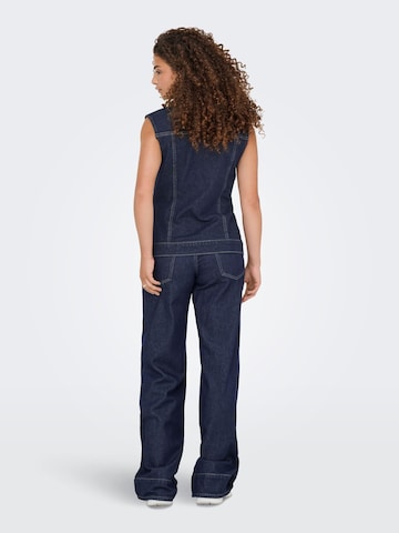 Gilet 'ONLJoana' ONLY en bleu