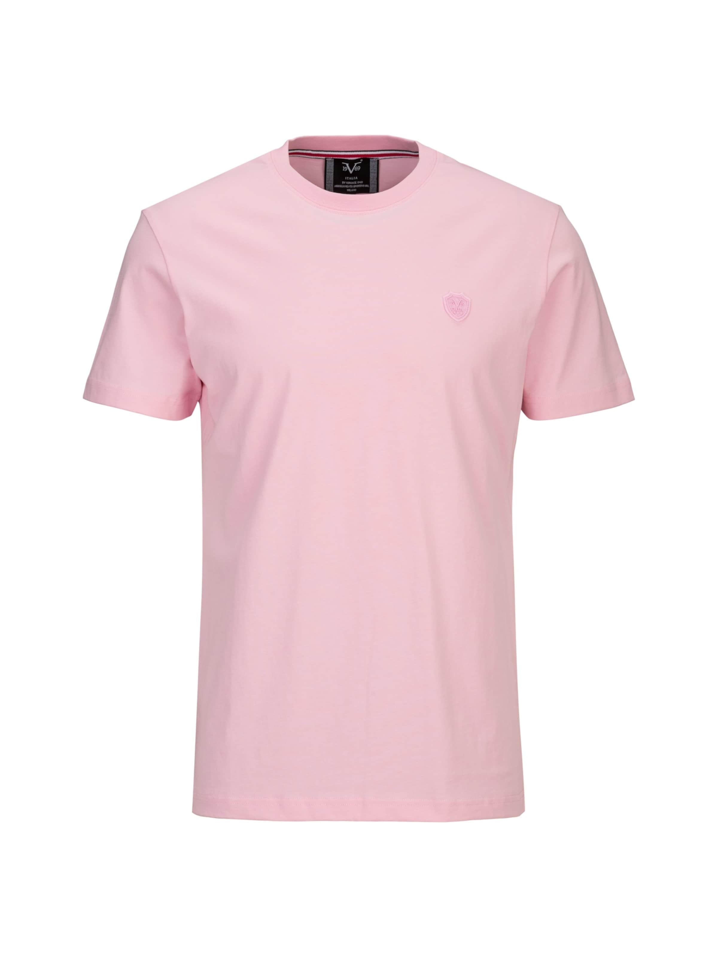 19V69 ITALIA Shirt 'Rafael' in Pink: front
