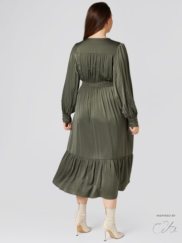 Robe 'Regina' Guido Maria Kretschmer Curvy en vert