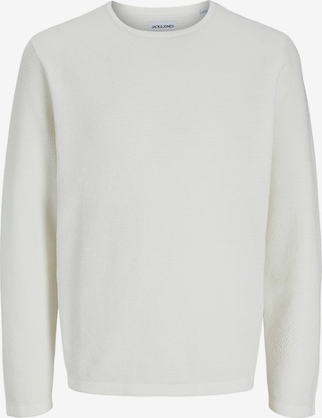 JACK & JONES Sweater 'George' in White: front