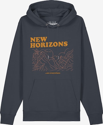 Sweat-shirt 'New Horizons Are Everywhere' Watapparel en gris : devant