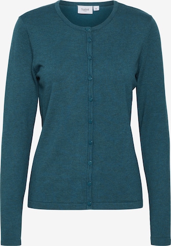 Cardigan 'Mila' SAINT TROPEZ en bleu : devant