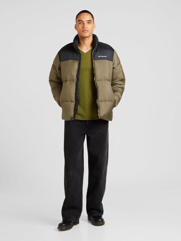 COLUMBIA Kurtka outdoor 'Puffect III' w kolorze zielony