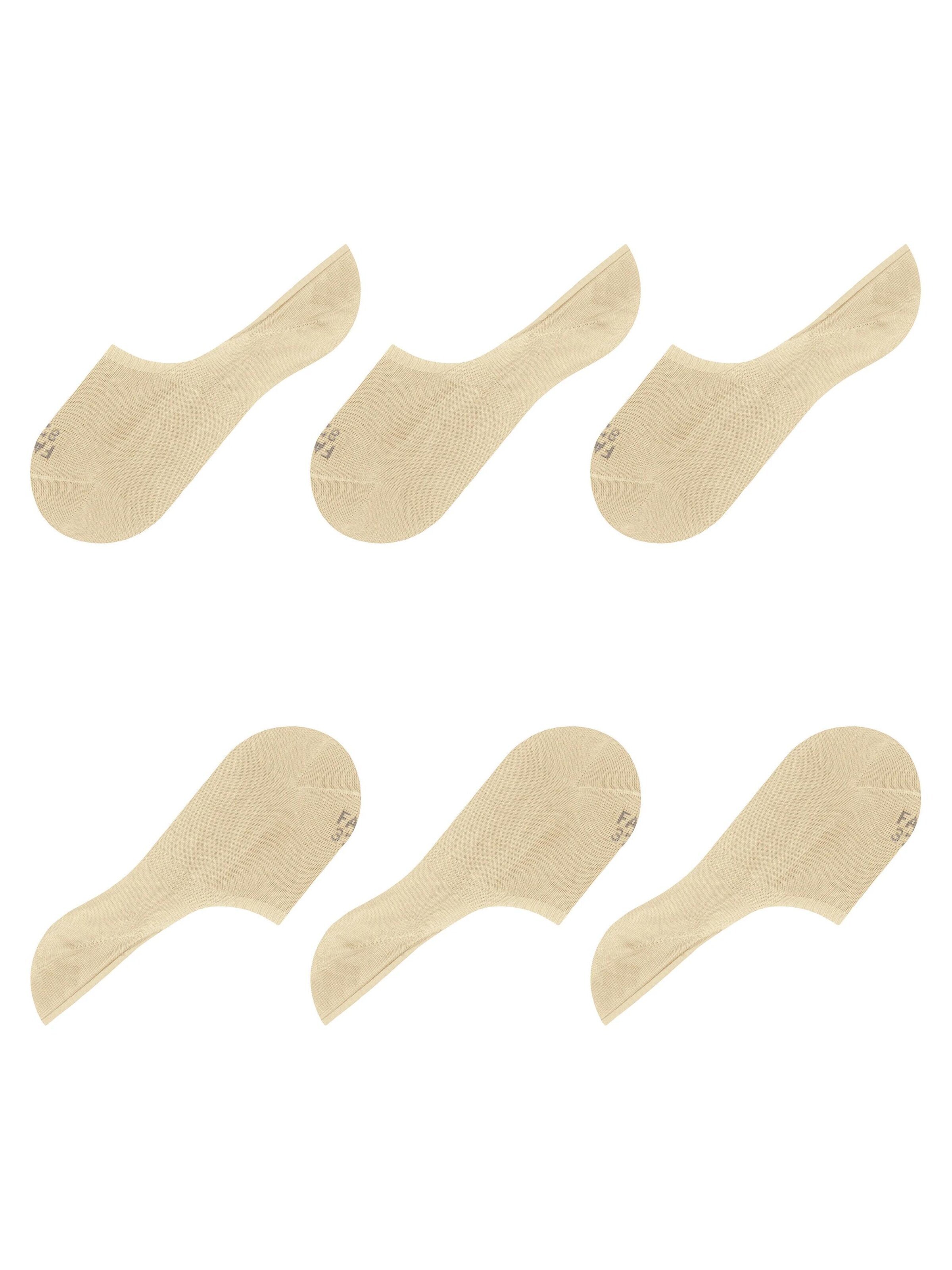 FALKE Füßlinge 'Step 3-Pack'‌‌‌‌‌‌ in Beige