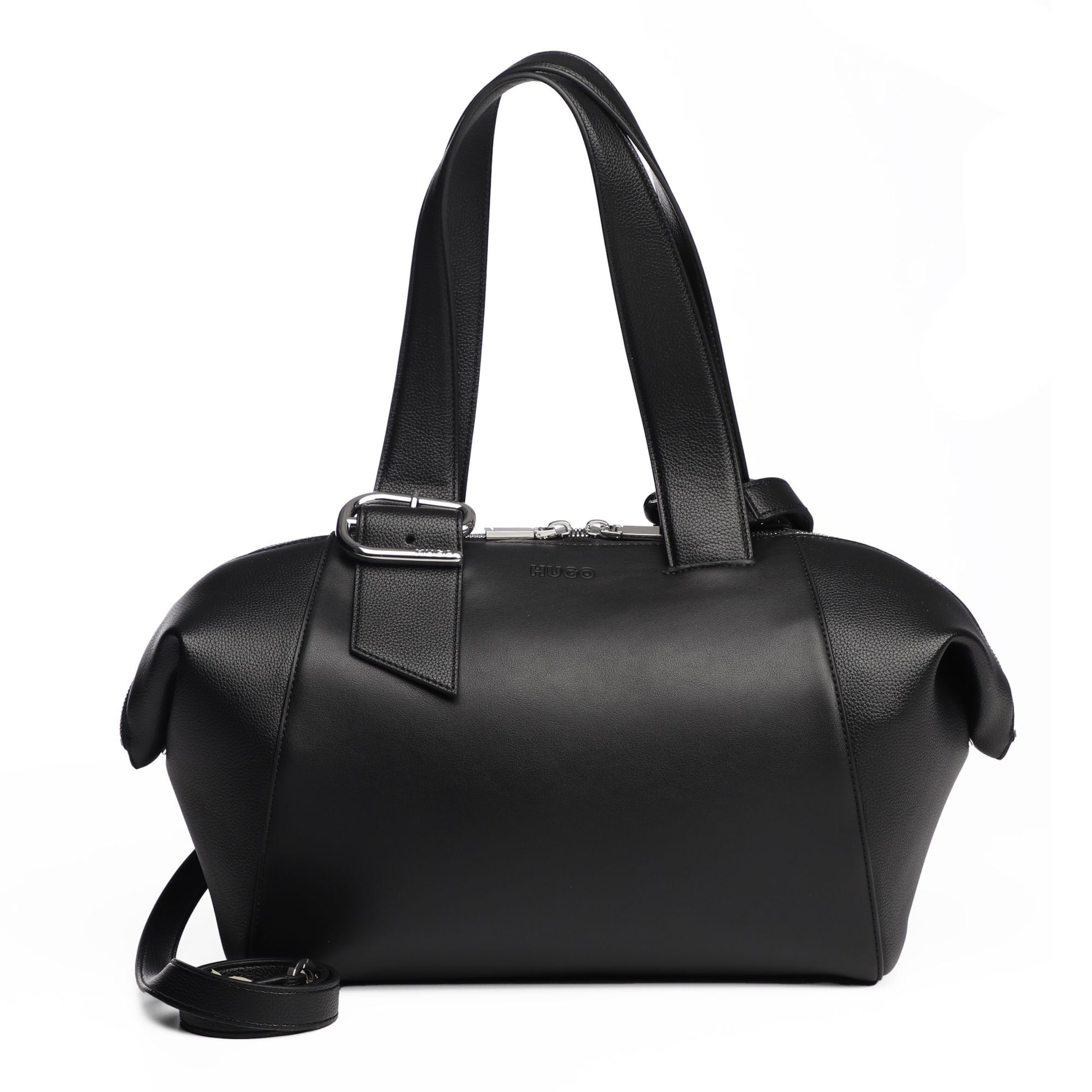 HUGO Shoulder Bag 'Ninda' in Black: front