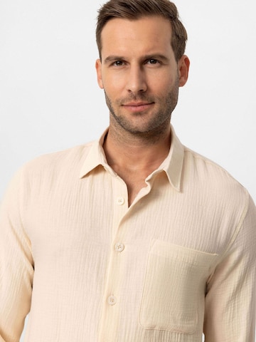 Antioch Regular fit Overhemd 'Ilario' in Beige