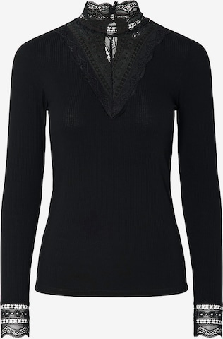 juoda YAS Marškinėliai: priekis