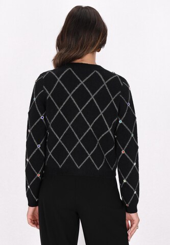 faina Knit cardigan in Black