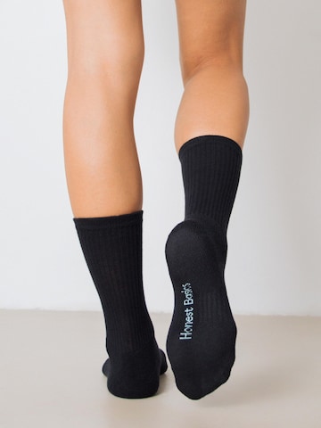 Calzino sportivo 'Tennis Socks 3-Pack' di Honest Basics in nero