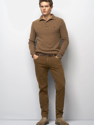 MEYER Regular Chino M5 Five Pocket in Gelb